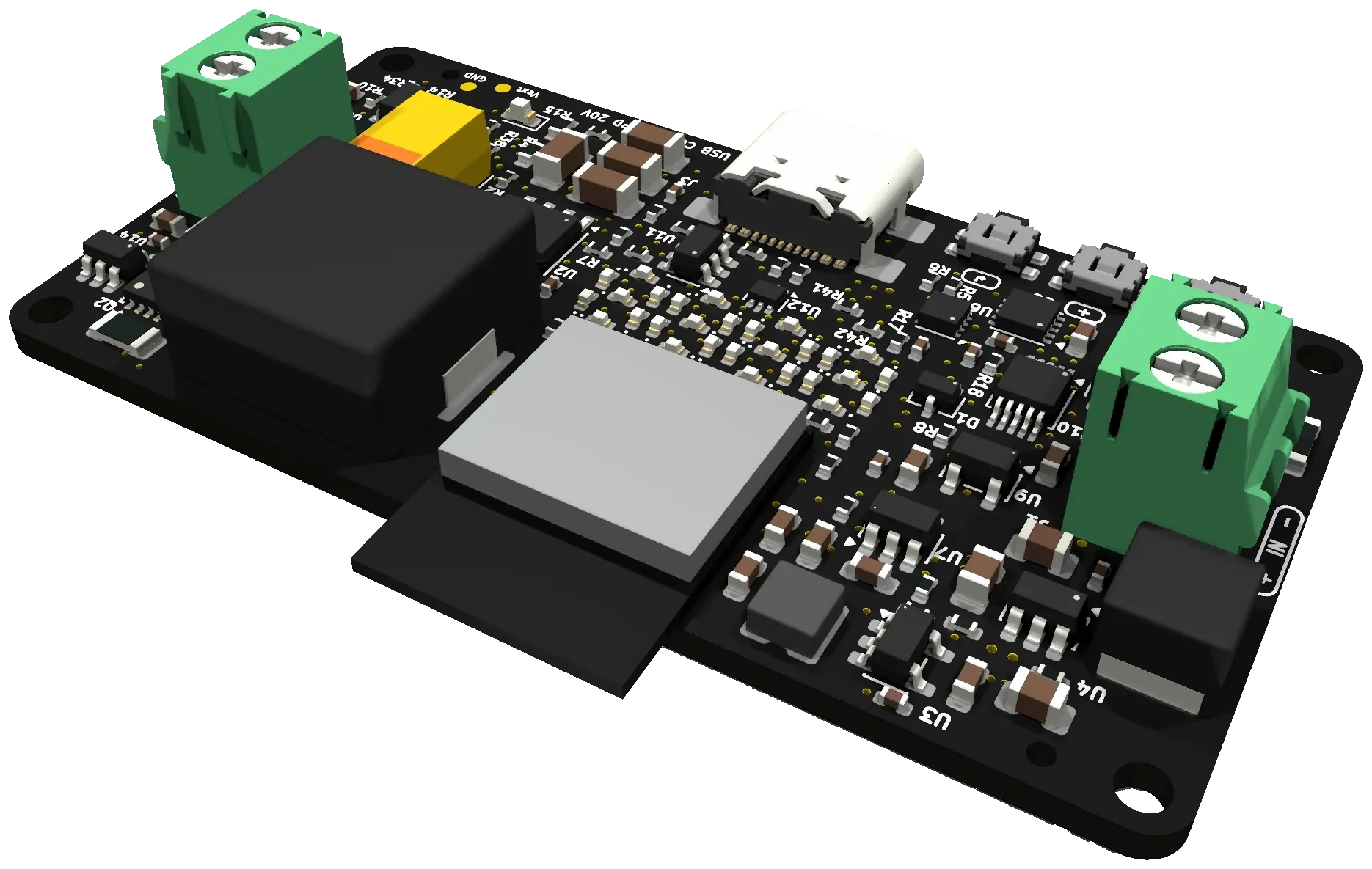 QuickVolt board, rear angled view